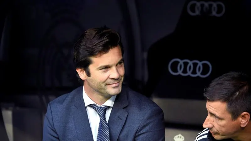 Santiago Solari, entrenador del Real Madrid