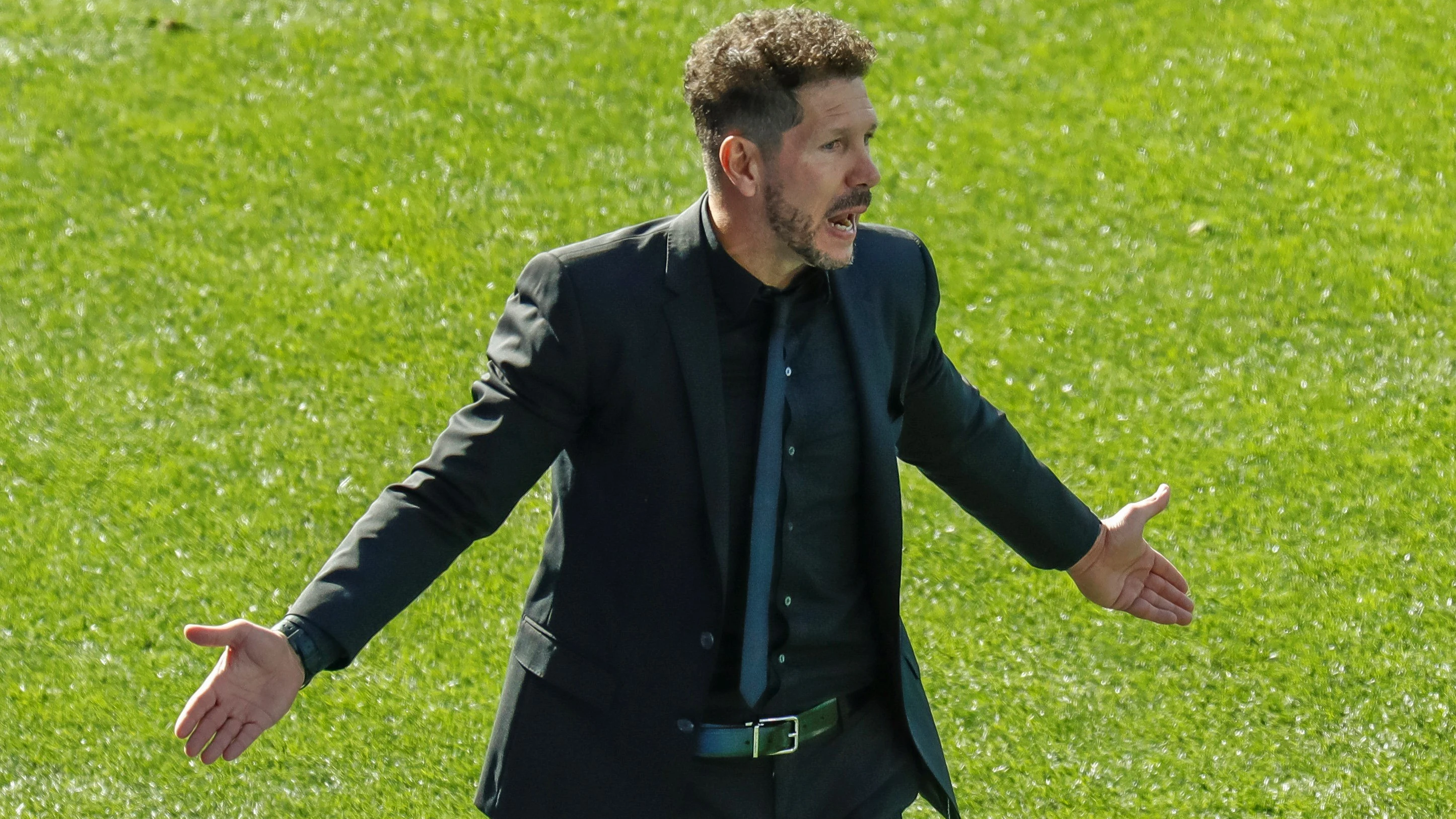 Simeone, en rueda de prensa