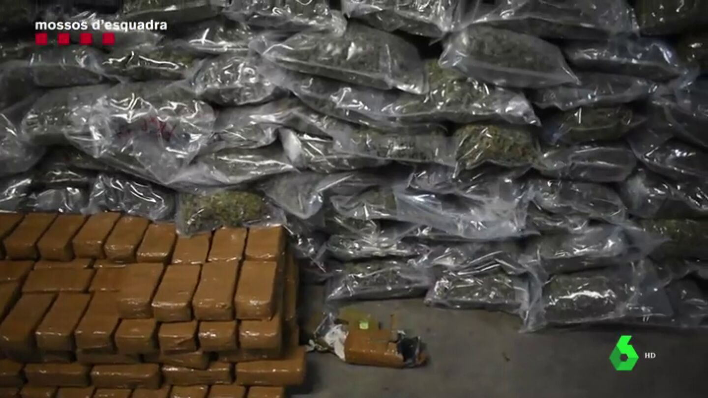 Droga encontrada en un cami&oacute;n de Tarragona