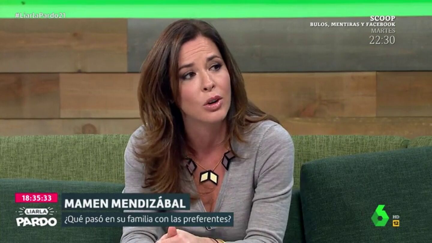 La historia de la familia de Mamen Mendiz&aacute;bal, estafada por las preferentes: "Mis abuelos y mi madre murieron sin recuperar el dinero"
