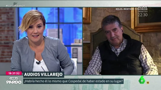 Ignacio Cosidó admite que él no hubiera actuado como Cospedal: "Yo no tuve ningún tipo de contacto con Villarejo" Ignacio Cosidó admite que él no hubiera actuado como Cospedal: "Yo no tuve ningún tipo de contacto con Villarejo"
