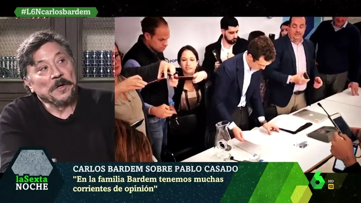 Carlos Bardem, en laSexta Noche