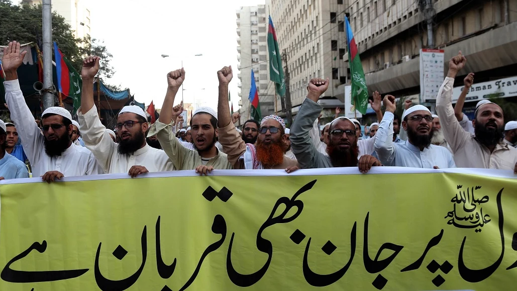 Protesta en Pakistán contra Asia Bibi