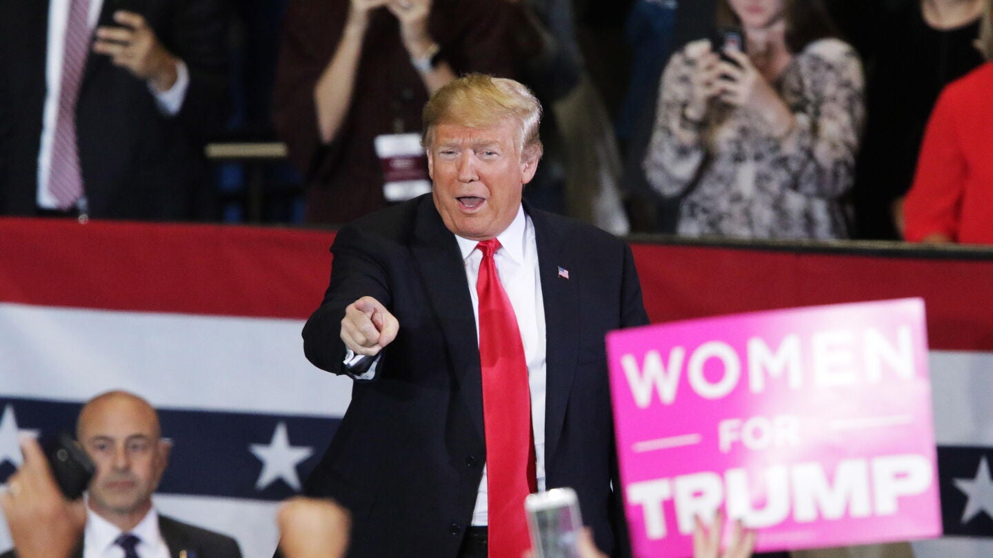 El presidente de Estados Unidos, Donald J. Trump