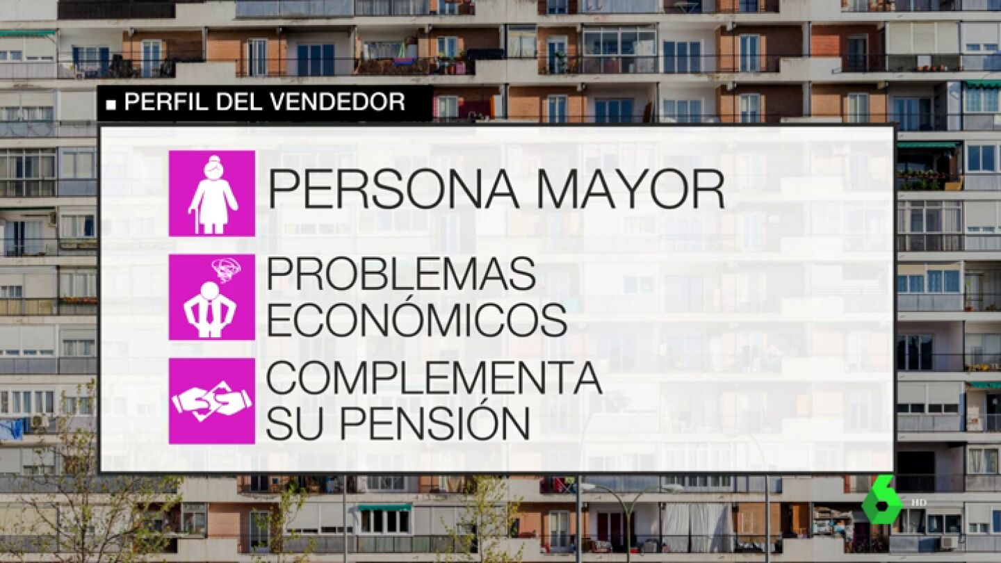 Perfil del vendedor de las casas de nuda propiedad