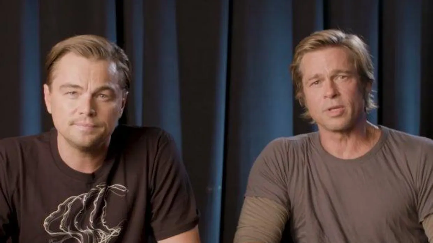 Leonardo DiCaprio y Brad Pitt Leonardo DiCaprio y Brad Pitt