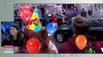 Luis Troya arranca un 'Cumpleaños Feliz' para la princesa Leonor "con las Supremas de la calle Alcalá"