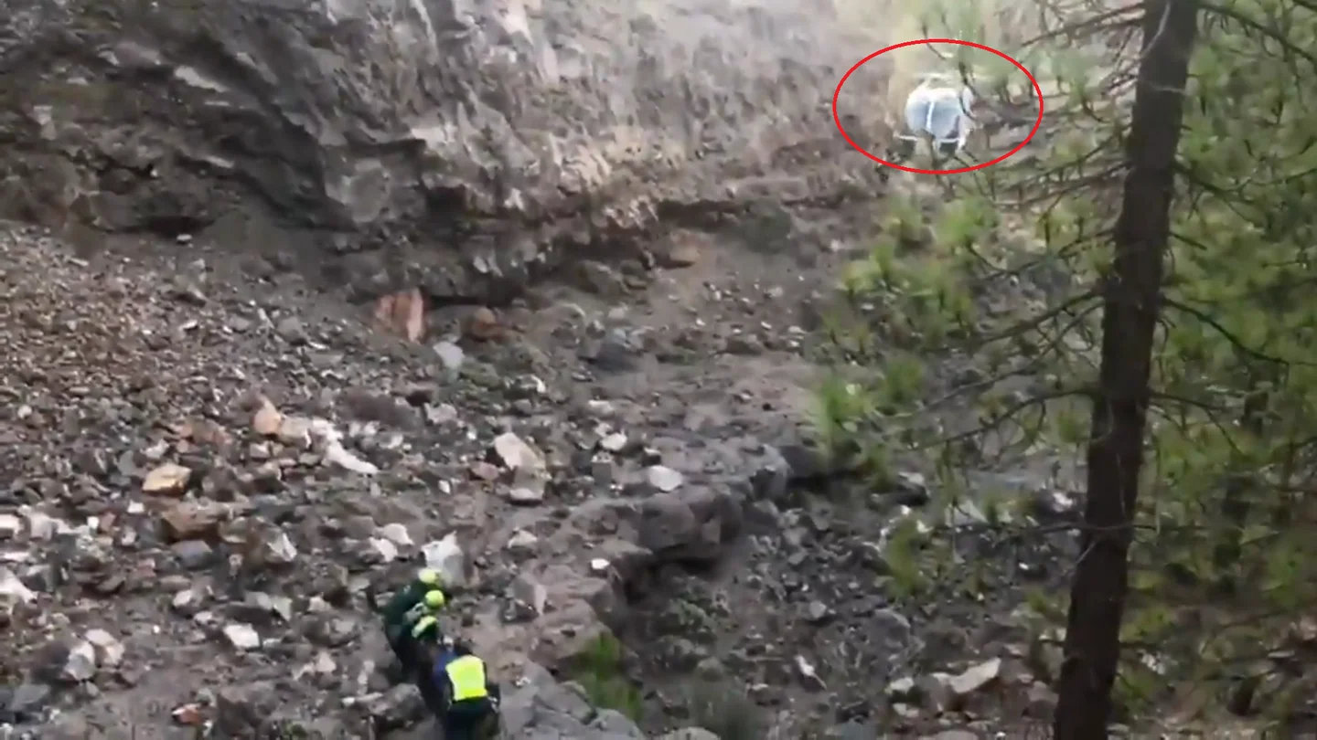 Rescate a un cazador herido Rescate a un cazador herido
