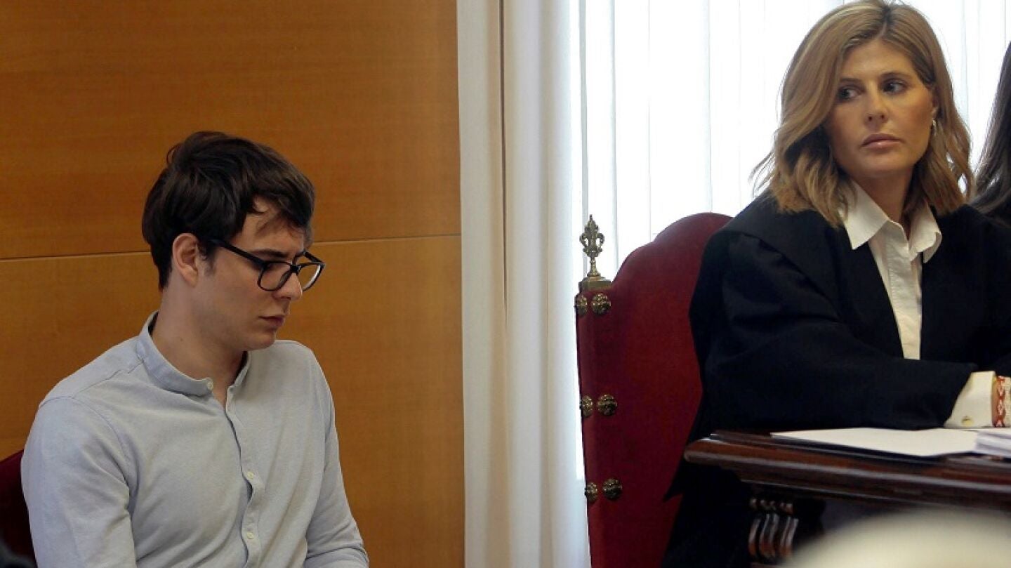 Patrick Nogueira durante el juicio