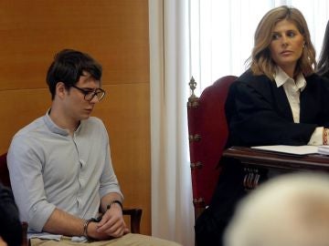 Patrick Nogueira durante el juicio Patrick Nogueira durante el juicio