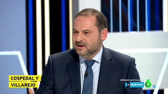 José Luis Ábalos, en El Objetivo José Luis Ábalos, en El Objetivo