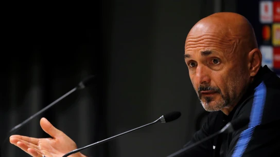 Luciano Spalletti, en rueda de prensa Luciano Spalletti, en rueda de prensa