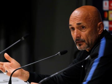 Luciano Spalletti, en rueda de prensa Luciano Spalletti, en rueda de prensa