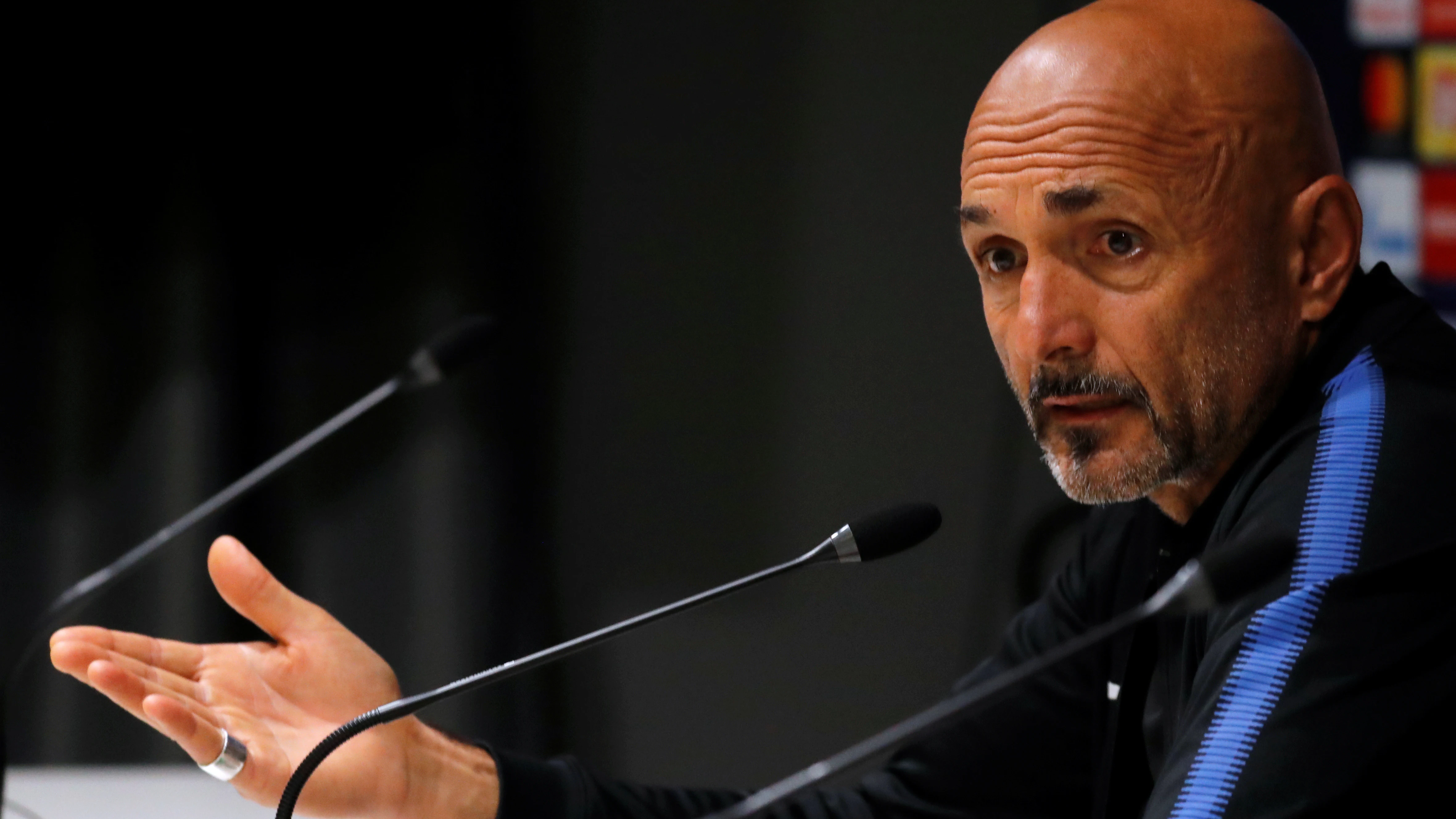 Luciano Spalletti, en rueda de prensa