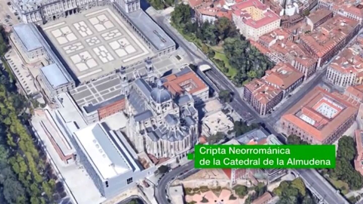 Imagen de la catedral de la Almudena