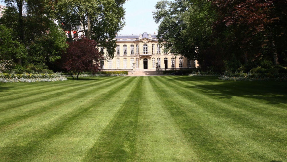 Los jardines de Matignon, en París