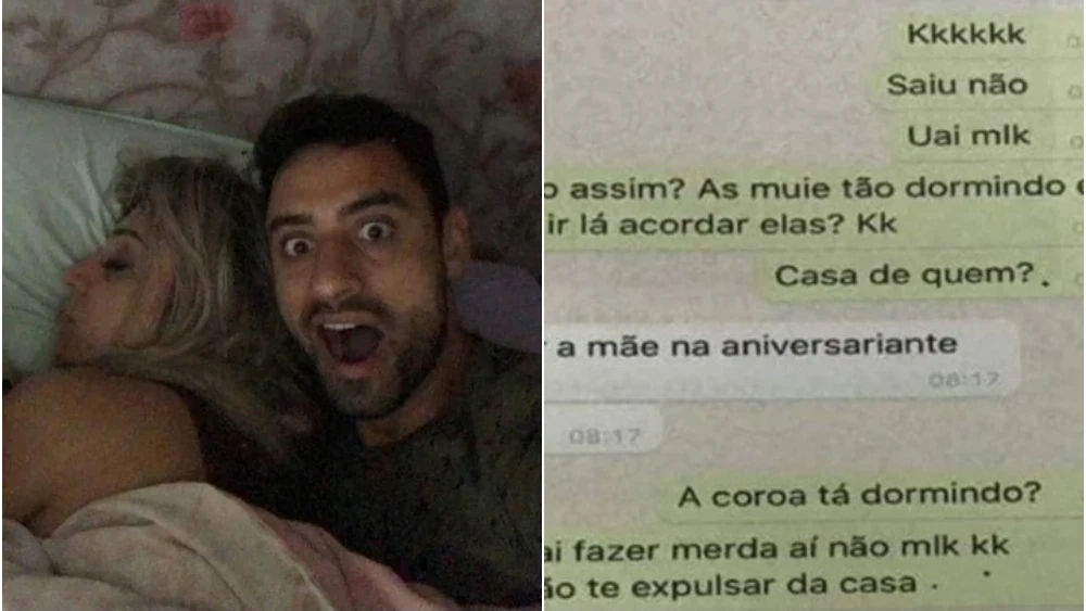 Los últimos Whatsapp del jugador del Sao Paulo