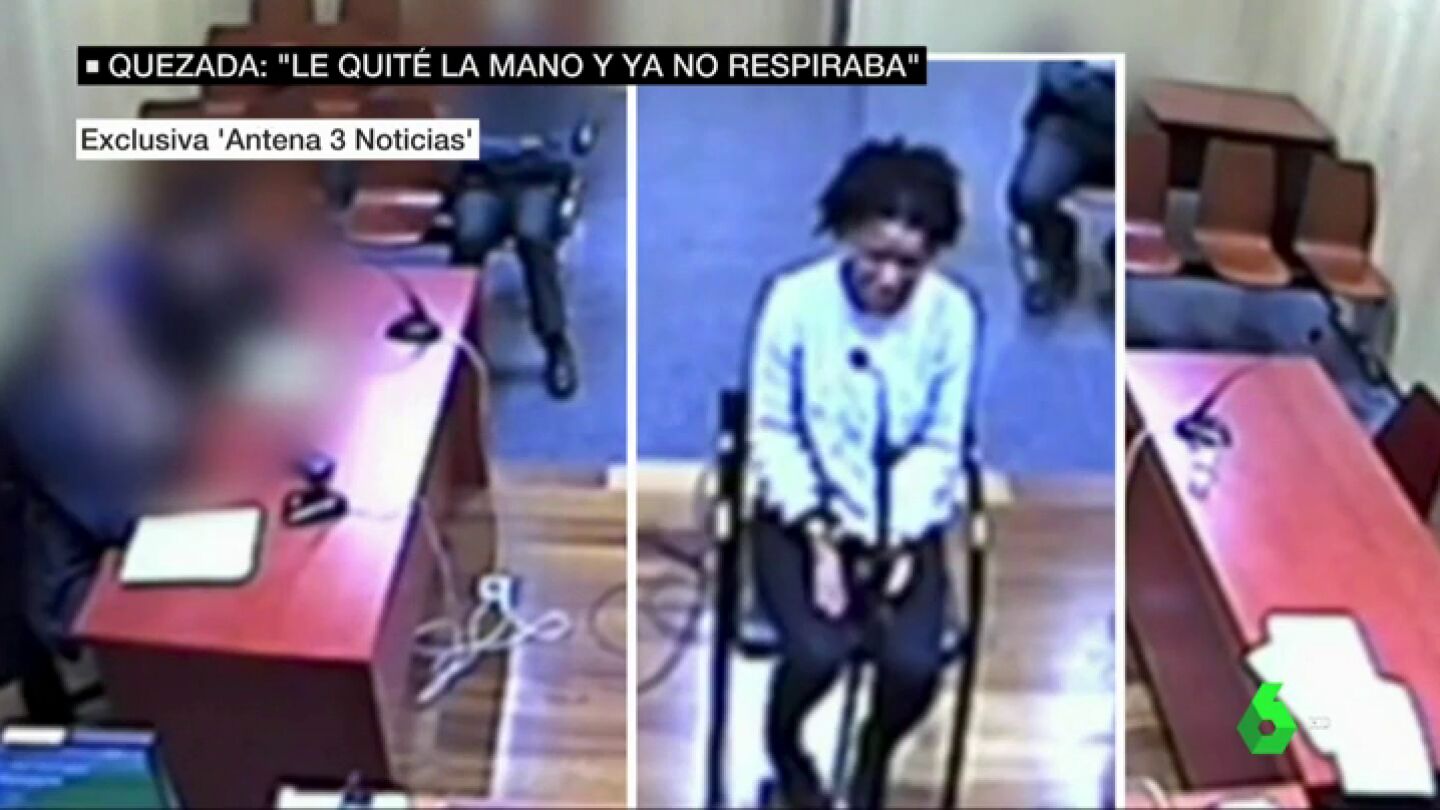 Primeras im&aacute;genes de Ana Julia Quezada declarando por el asesinato de Gabriel: "Le puse la mano en la boca para que no me insultara y cuando la quit&eacute; no respiraba"
