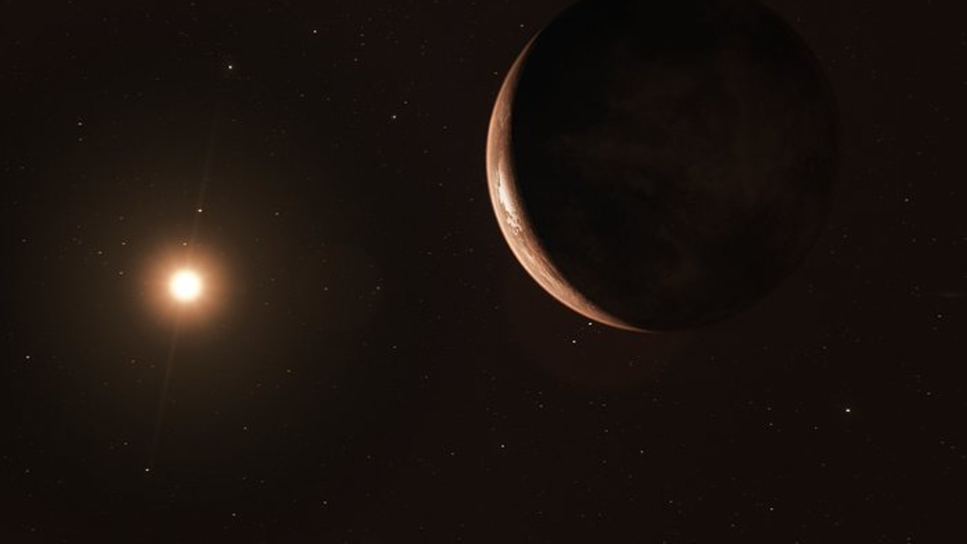La estrella única más cercana al Sol alberga un exoplaneta al menos 3,2 veces tan masivo como la Tierra