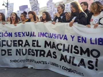 Huelga de estudiantes contra el machismo en las aulas Huelga de estudiantes contra el machismo en las aulas