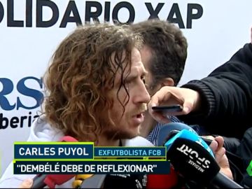 Puyol habló del caso Dembélé y le dio un consejo Puyol habló del caso Dembélé y le dio un consejo