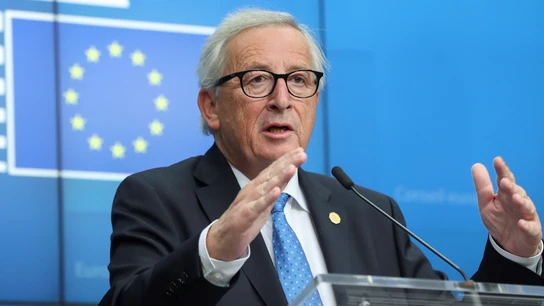 El presidente de la Comisión Europea, Jean-Claude El presidente de la Comisión Europea, Jean-Claude