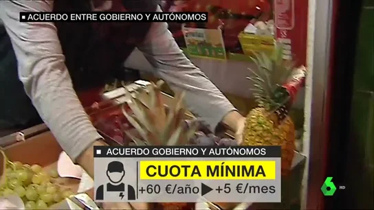Imagen de archivo: Subida de la cuota mínima de los autónomos. Aumento de la cuota mínima a cambio de más protección social: estas son las claves del principio de acuerdo entre autónomos y Gobierno