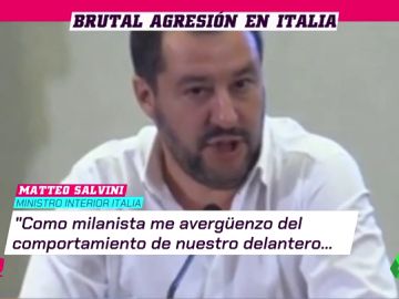 Matteo Salvini critica la actitud de Higuaín contra la Juventus: "Estuvo indigno" Matteo Salvini critica la actitud de Higuaín contra la Juventus: "Estuvo indigno"