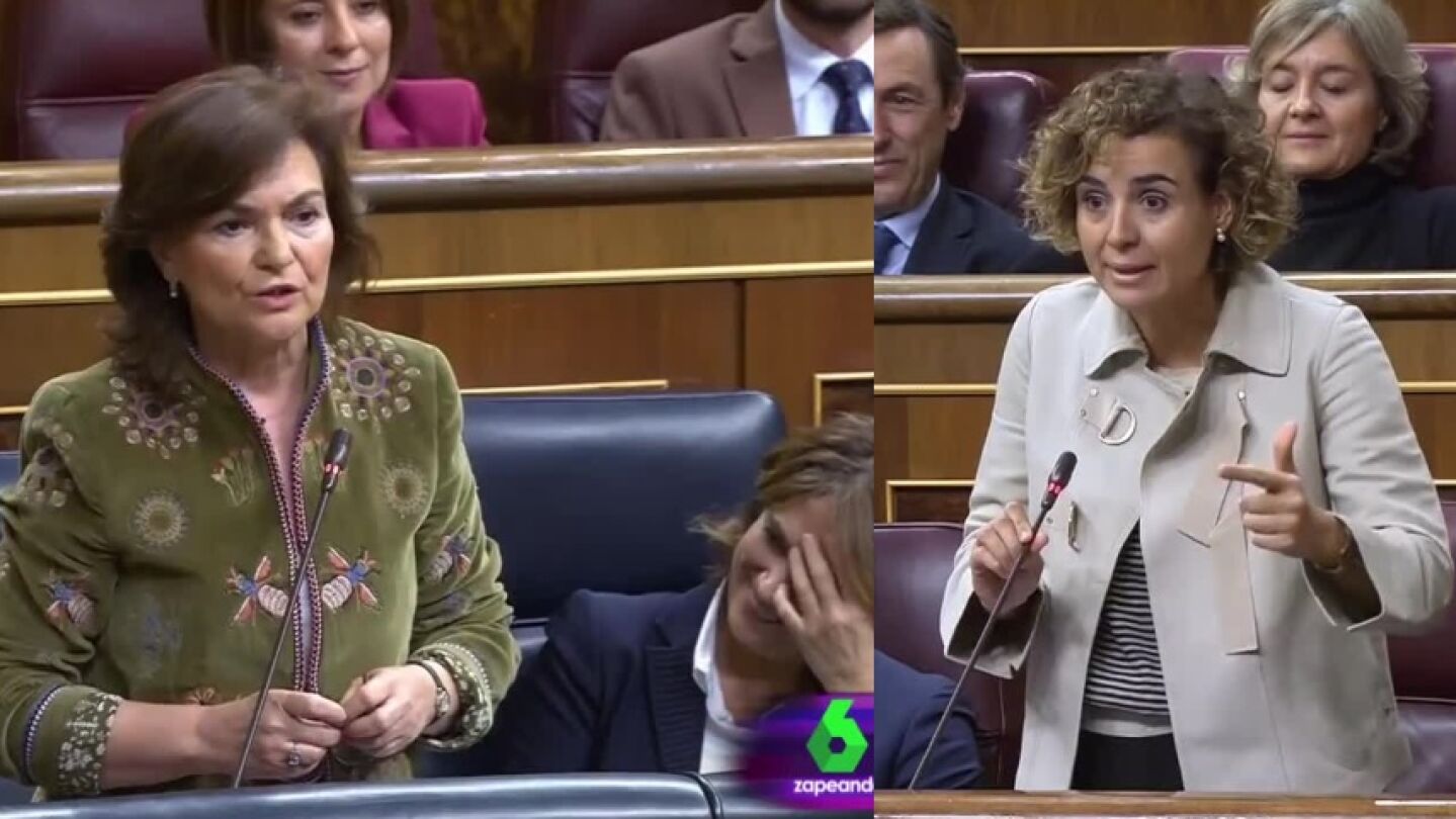 Carmen Calvo y Dolors Montserrat