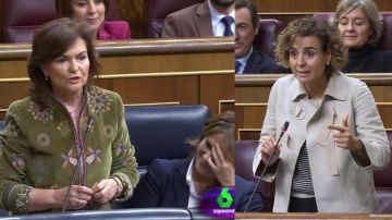 Carmen Calvo y Dolors Montserrat