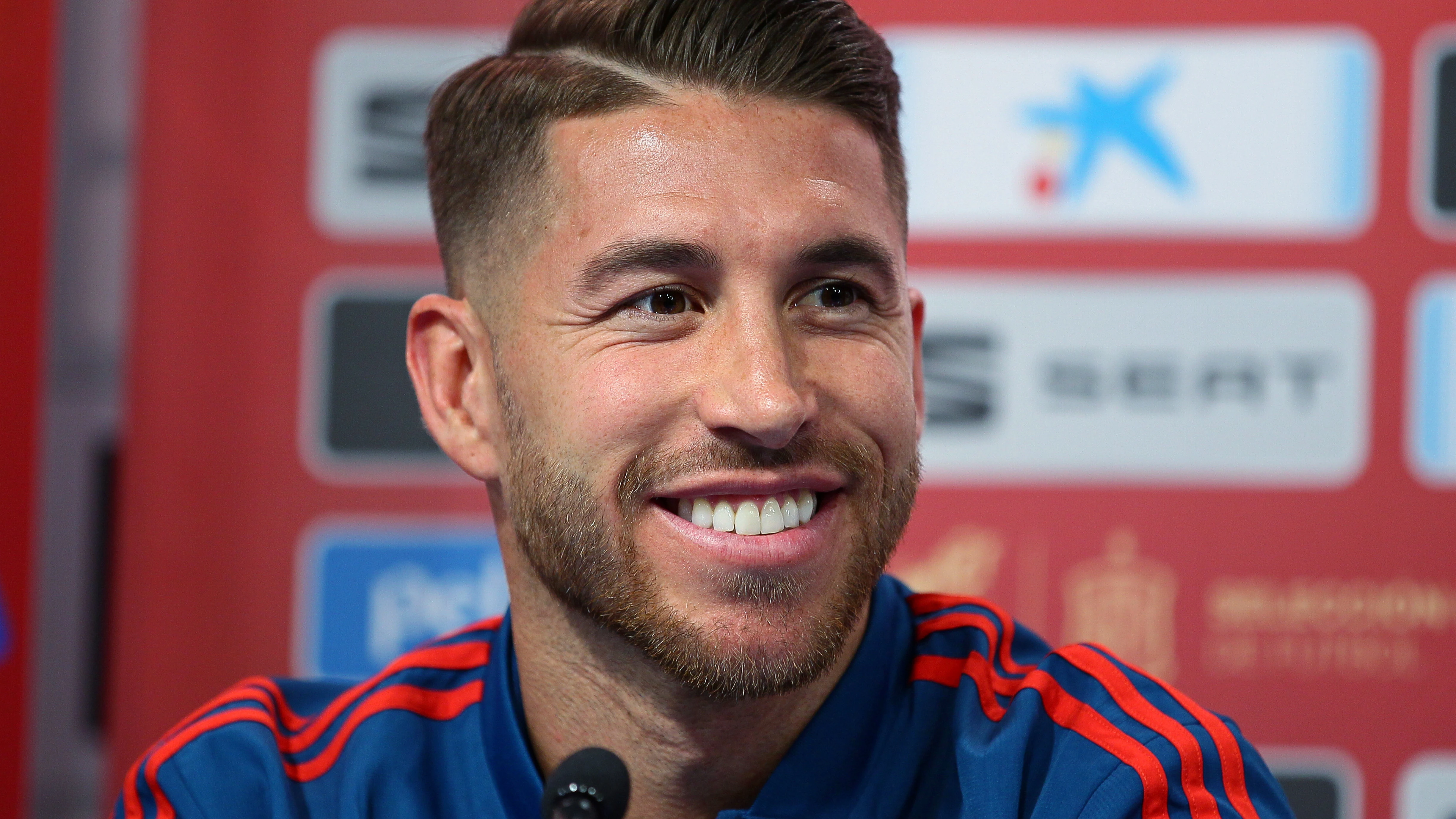 Sergio Ramos, en rueda de prensa