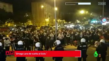 Concentración contra el acto de Vox en Murcia