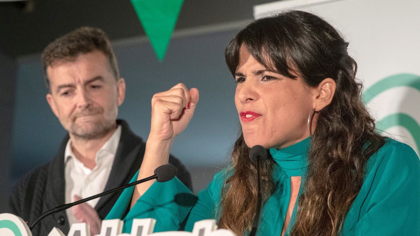 Los candidatos de Adelante Andaluc&iacute;a a la presidencia y vicepresidencia de la Junta de Andaluc&iacute;a
