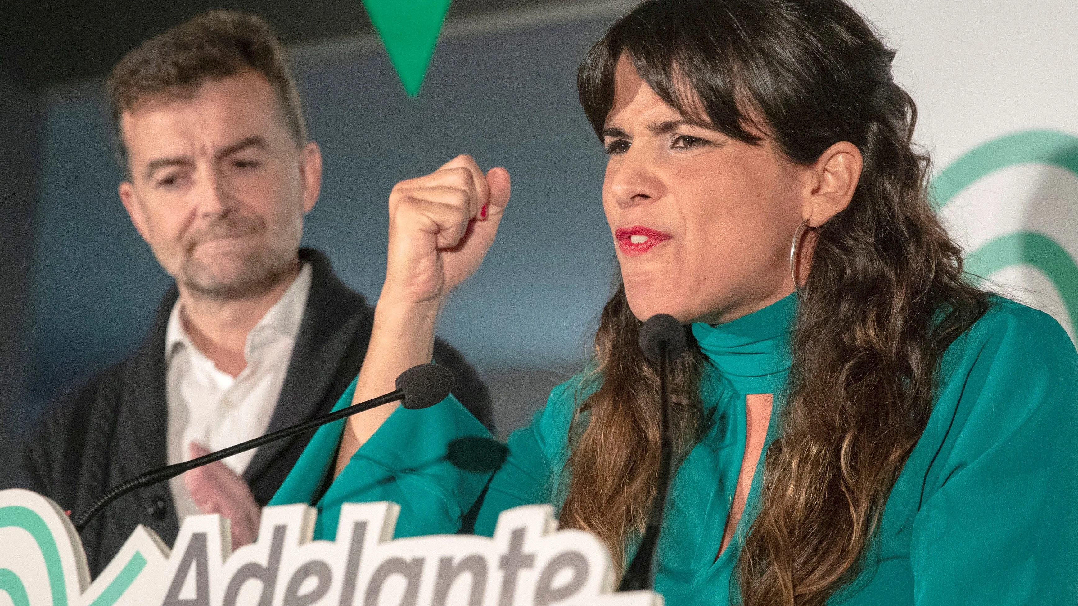 Los candidatos de Adelante Andalucía a la presidencia y vicepresidencia de la Junta de Andalucía