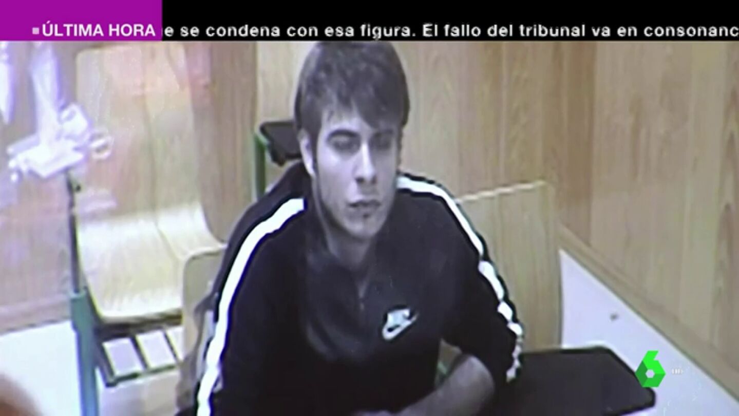 Se muestra impasible y solo pesta&ntilde;ea: as&iacute; recibi&oacute; Patrick Nogueira su condena a prisi&oacute;n permanente por el crimen de Pioz