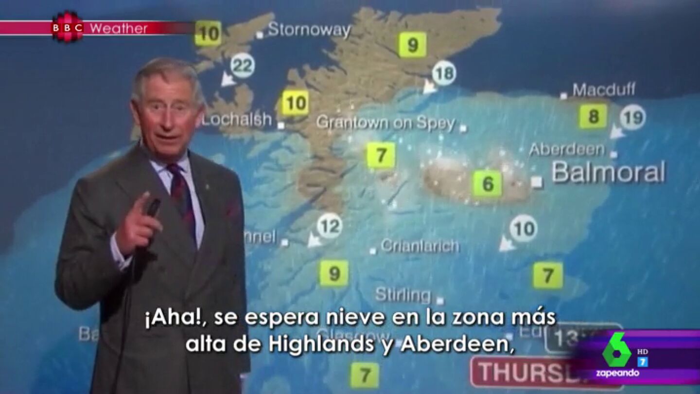 El pr&iacute;ncipe Carlos de Inglaterra