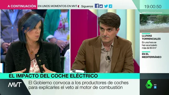 Tenso debate entre Jorge Morales y la portavoz de los fabricantes de automóviles: "¿22 años no son suficientes para transformar el sector?" Tenso debate entre Jorge Morales y la portavoz de los fabricantes de automóviles: "¿22 años no son suficientes para transformar el sector?"