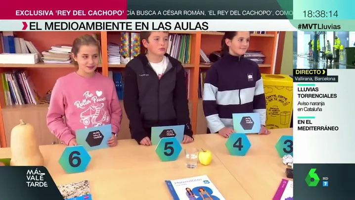 El medioambiente en las aulas: así es el proyecto que introduce la naturaleza en todas las asignaturas escolares