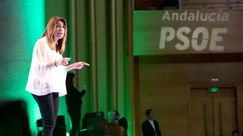 La secretaria general del PSOE de Andalucía, presidenta de la Junta y candidata a la reelección, Susana Díaz La secretaria general del PSOE de Andalucía, presidenta de la Junta y candidata a la reelección, Susana Díaz