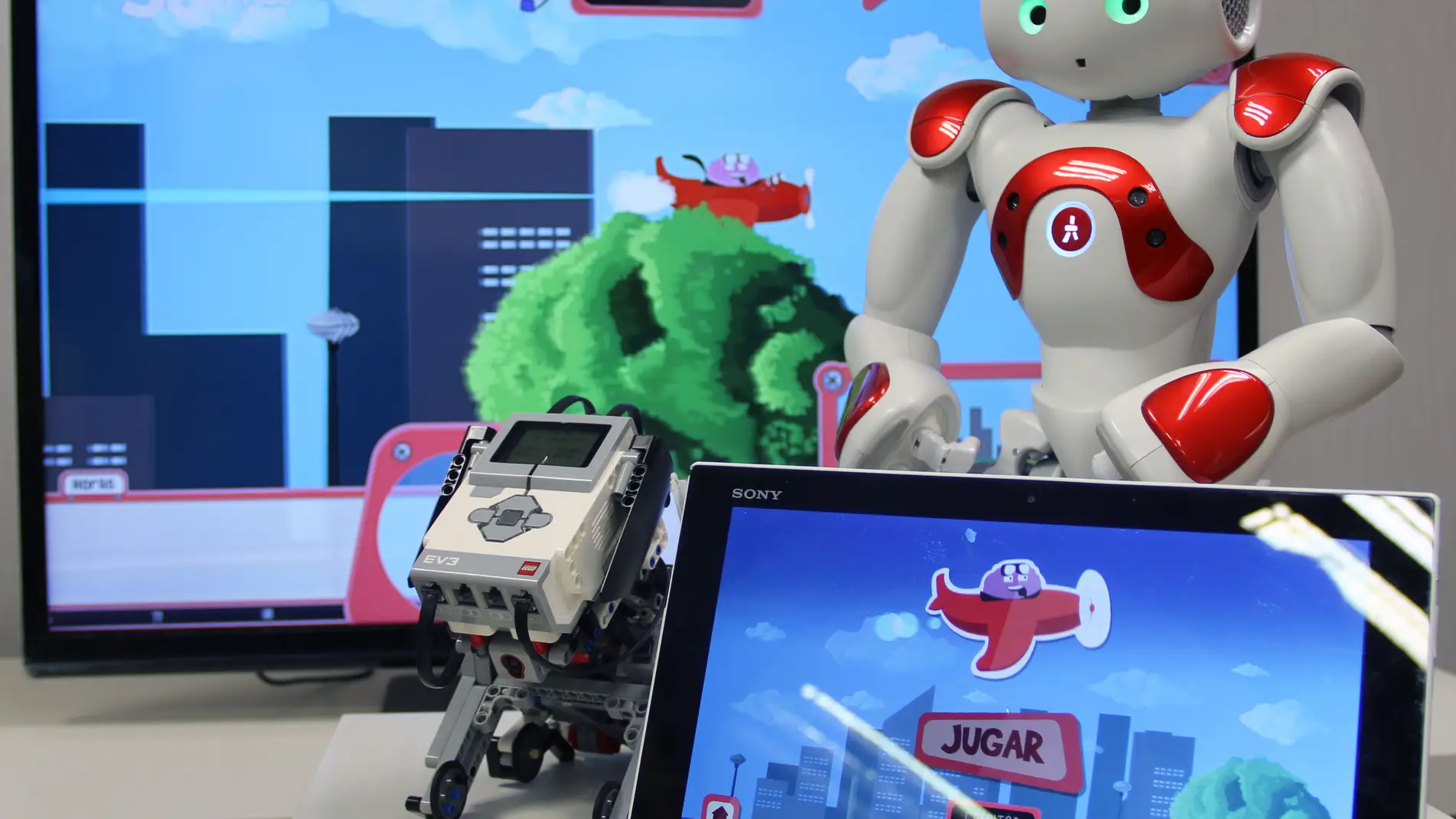Videojuegos y robots para ensenar a gestionar la diabetes