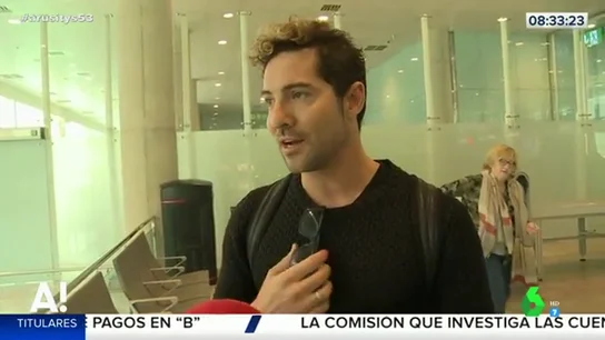 La reacción de David Bisbal a las incendiarias declaraciones de Elena Tablada La reacción de David Bisbal a las incendiarias declaraciones de Elena Tablada