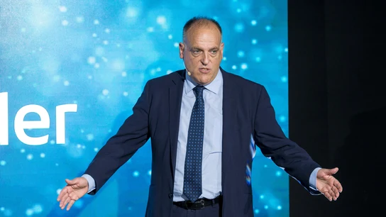 El presidente de LaLiga, Javier Tebas El presidente de LaLiga, Javier Tebas