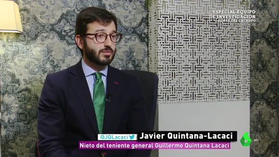"Mi abuelo reunió a los partidarios del golpe de Estado y les encerró para que no se comunicaran": así frenó el 23F Guillermo Lacaci "Mi abuelo reunió a los partidarios del golpe de Estado y les encerró para que no se comunicaran": así frenó el 23F Guillermo Lacaci