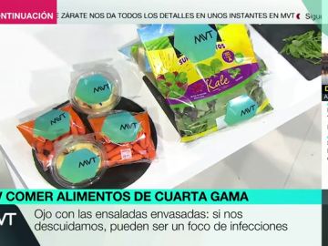 Productos envasados o de 'cuarta gama' Productos envasados o de 'cuarta gama'