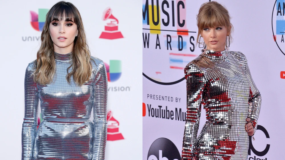 El look de Aitana VS el look de Taylor Swift