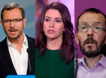 Maroto, Arrimadas, Echenique y Simancas visitan El Objetivo Maroto, Arrimadas, Echenique y Simancas visitan El Objetivo