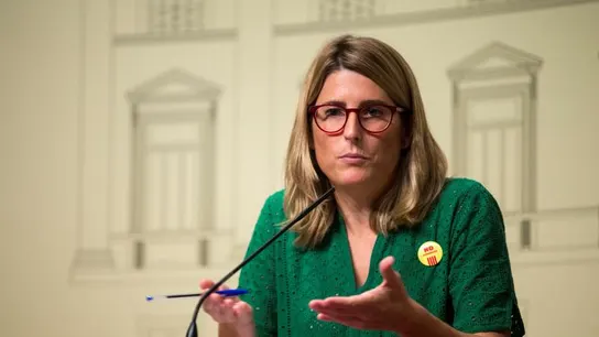 Elsa Artadi en rueda de prensa Elsa Artadi