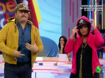 El rap de Lorena Castell y Miki Nadal El rap de Lorena Castell y Miki Nadal