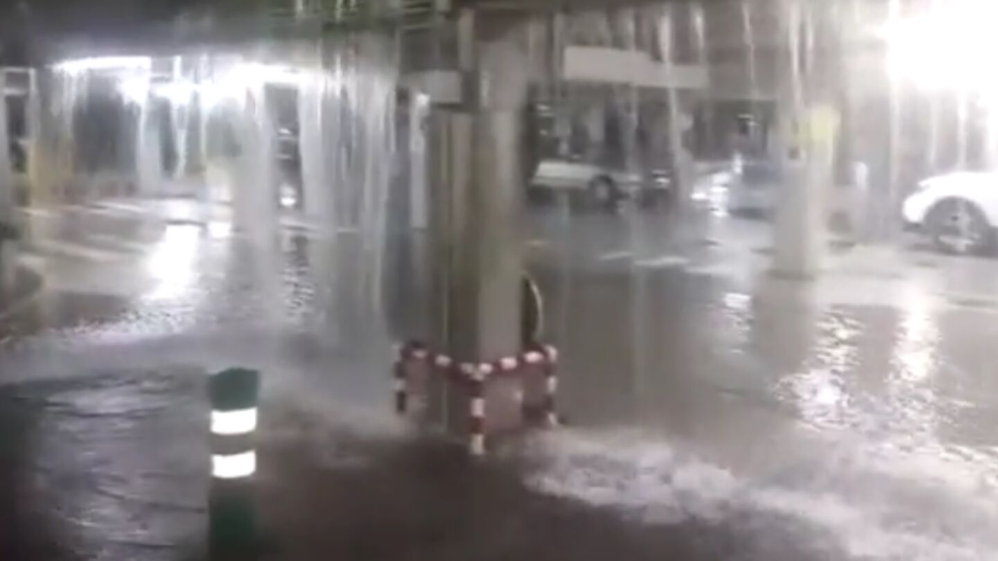 Inundaci&oacute;n en el Hosptial de Alzira