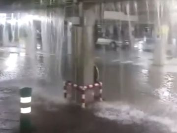 Inundación en el Hosptial de Alzira Inundación en el Hosptial de Alzira